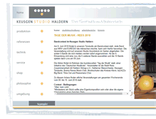 Tablet Screenshot of keusgen.de